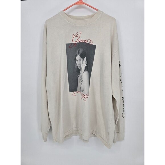 Gracie Abrams "The Good Riddance Tour" Official Merch Heavyweight Tee Size XL - Picture 2 of 5